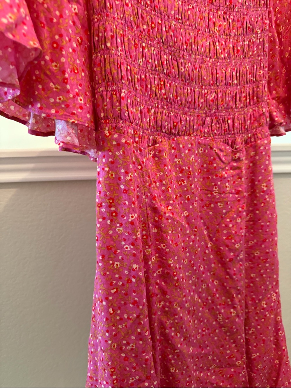FREE PEOPLE Florence Short Sleeve Mini Dress - Picture 7 of 10